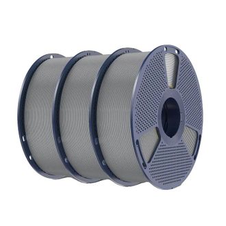 OEM Filamento 3d, Material Abs, Compatible Con Impresoras Fdm, Gris, 3 Kg