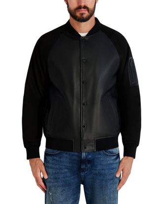 Karl Lagerfeld Raglan Bomber Jacket