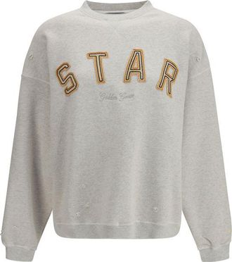 Golden Goose Gray Cotton Womens Sweatshirt