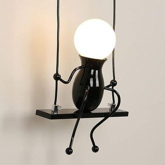 OEM Aplique De Pared Led Para Interiores, L&aacute;mpara De Pared Creativa Ideal Para Dormitorios, Salas De Estar Y Pasillos. Bombilla E27 No Incluida