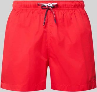 Mc Neal Badehose mit elastischem Bund und Tunnelzug in Rot, Gr&ouml;&szlig;e XL