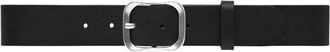 Depeche Belt 16074 - Dames - Riemen - Zwart - 95 CM - Leer - Accessoires