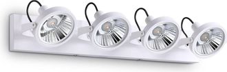 Netlighting Glim 4 Light Ceiling Light White