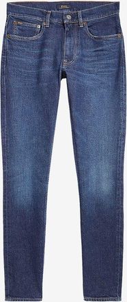 Polo Ralph Lauren Verk&uuml;rzte Skinny-Jeans The Mid-Rise Skinny Blue