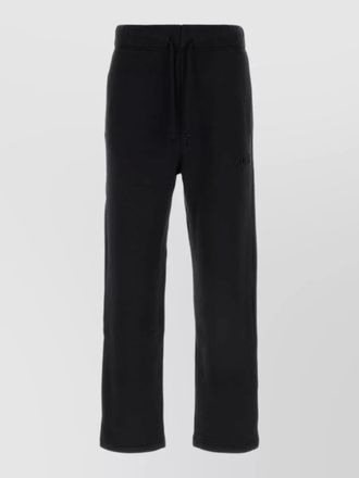 Autry cotton joggers trousers featuring back pockets