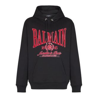 Balmain Hombre, Sudaderas, Negro, Talla: 2XL