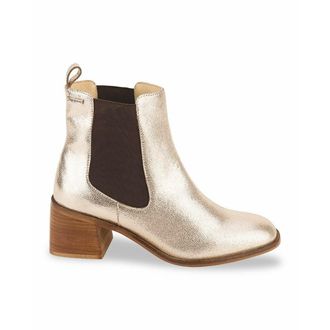Les Tropeziennes Bottines chelsea met hak Filou, in leer