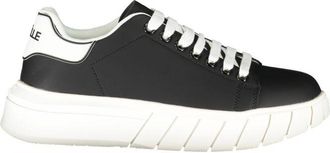 Ga&euml;lle Paris Black Polyurethane Men Mens Sneaker