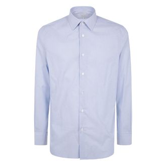 Paul Smith Heren, Overhemden, Blauw, Maat: S Katoen