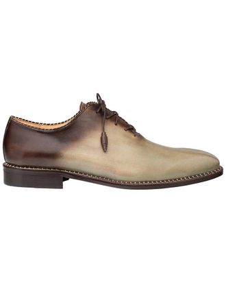 Mezlan Barbaro Two-Tone Leather Oxford