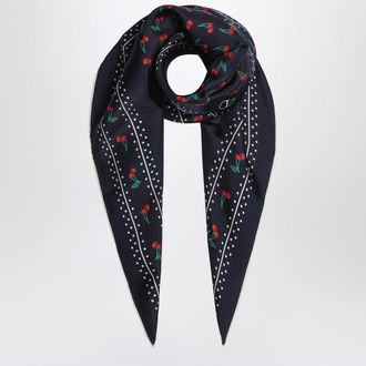 Valentino Garavani Cherryfic Silk Scarf