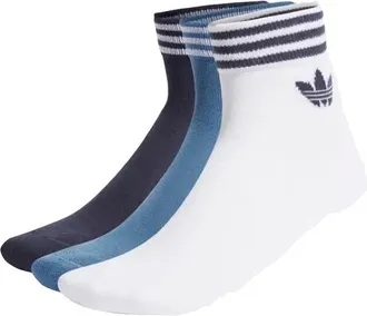 adidas Originals Athletic Socks Multicolour 3 Pairs White Teal Black HL1704