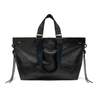 Isabel Marant Shopping Bags, female, Black, ONE SIZE, Wardy Bag