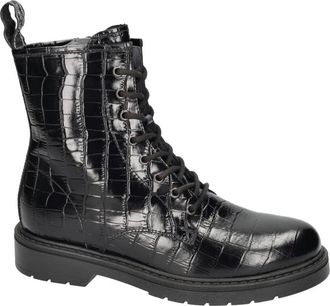 Nero Giardini Zeus Veterboot - Dames - Veterlaarzen - Zwart - 36 EU - Leer - Schoenen