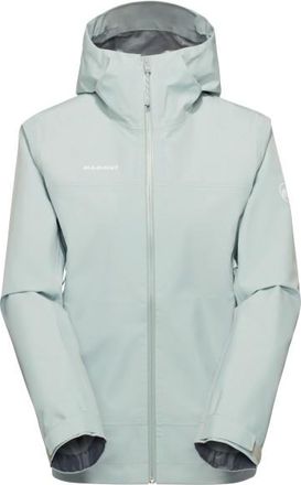 Mammut Crater Light Hardshell Hooded Jacket Regenjacke f&uuml;r Damen | grau