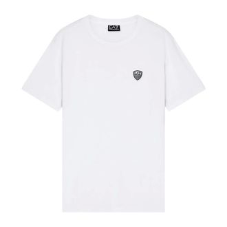 Emporio Armani T-Shirts, male, White, Size: 2XL T-shirt