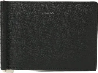 Saint Laurent Black Leather Wallet (Bi-Fold) (Pre-Owned)