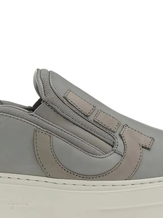 Ferragamo Marino Slip-On Loafer - Gray