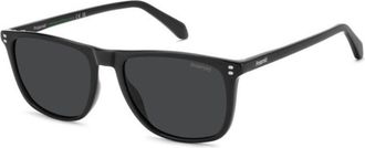 Polaroid PLD 4202/S/X Polarized 807/M9 Mens Sunglasses Black Size 55