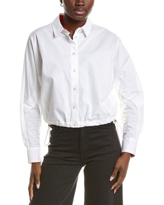 Karl Lagerfeld Karl Laggerfeld Drawcord Hem Shirt