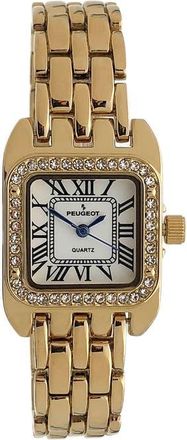 Peugeot Panther Small Square Tank Bracelet Watch- 24MM in Gold at Nordstrom
