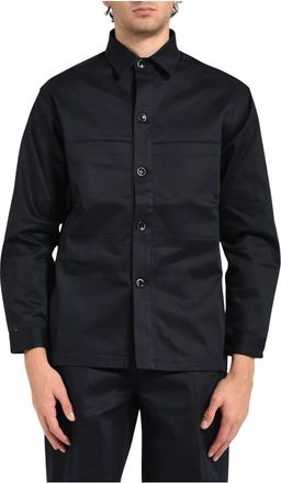 Nine In The Morning Jassen, Heren, Blauw, XL, Katoen, Light Jacket