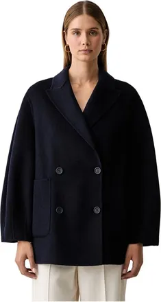 Twinset Donna, Cappotti, Blu, L, new