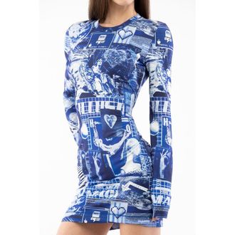 Moschino Womens Multicolor Cotton Casual Dress
