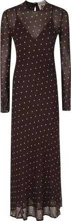 Semicouture Mujer, Vestidos, Marr&oacute;n, Talla: S