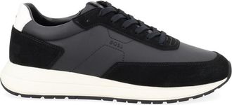 BOSS Vinston Smooth Suede Low Sneakers