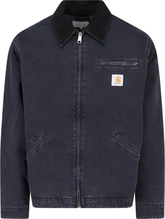Carhartt Work in Progress Black OG Detroit Cotton Jacket