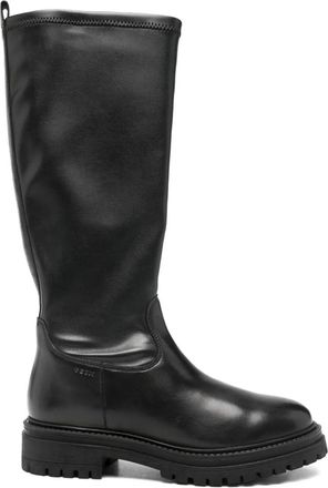 Geox Iridea zip boots - Black