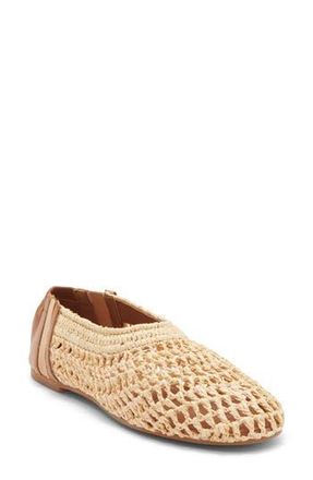 Steve Madden Meela Flat in Natural Raffia at Nordstrom Rack, Size 8.5
