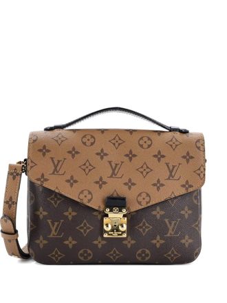 Louis Vuitton Pochette Metis Reverse Monogram Canvas crossbody bag - Bruin