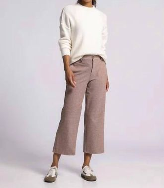 Thread & Supply Sylvie Pants In Clove