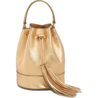 Gianvito Rossi Sienna Crossbody Bag in Gold Leather at Nordstrom