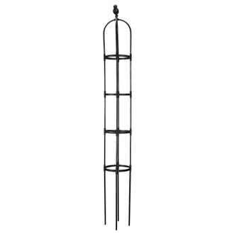 Infinite Soporte Para Plantas De Hierro Galvanizado Soporte Arquitect&oacute;nico Para Hojas Extendidas Superficie De Pe Antideslizante Blanco, Negro Contenido Del En