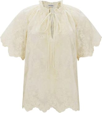 Lollys Laundry Blouses - Dames - Blouses - Beige - M - Overhemden