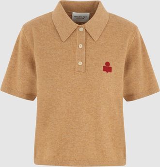 Isabel Marant Pull Althea Camel Granita