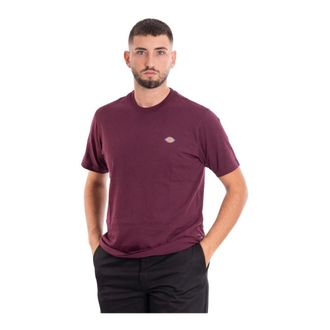 Dickies Heren, Tops, Bruin, Maat: L