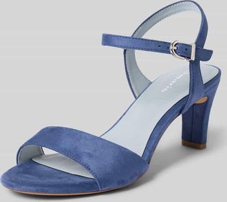 Tamaris Tamaris Sandaletten mit Stiletto Absatz in Blau, Gr&ouml;&szlig;e 36