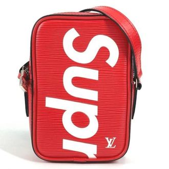 Louis Vuitton Pre-owned Vintage Cross Body Bag - Heren - Pre-owned - Rood - Maat: ONE Size Leer