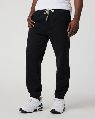 Vuori Clothing Seaside Sweatpant | Black | XS, Size Extra Small