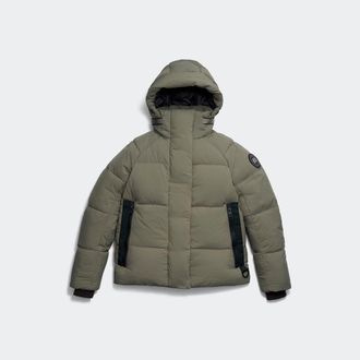 Canada Goose Junction Parka Black Disc (Women, Smokey Sage, XS)