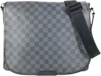 Louis Vuitton Pre-owned Messenger Bag - Heren - Vintage Schoudertas - Zwart - ONE Size - Vintage