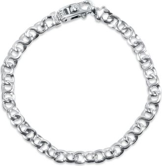 Pompeii3 Mens Link 14k Gold (17gram) or Platinum (28gram) 6mm Bracelet 8