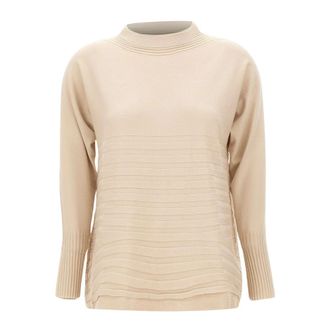 Elena Miro Dames, Truien, Beige, Maat: XS