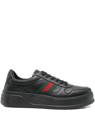 Gucci Web Stripe chunky sneakers - Black