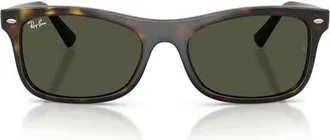 Ray-Ban Square Sunglasses in Havana/green at Nordstrom