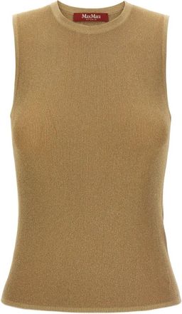 Max Mara Top Mstsante - Tops - Mujer - Amarillo - XS
